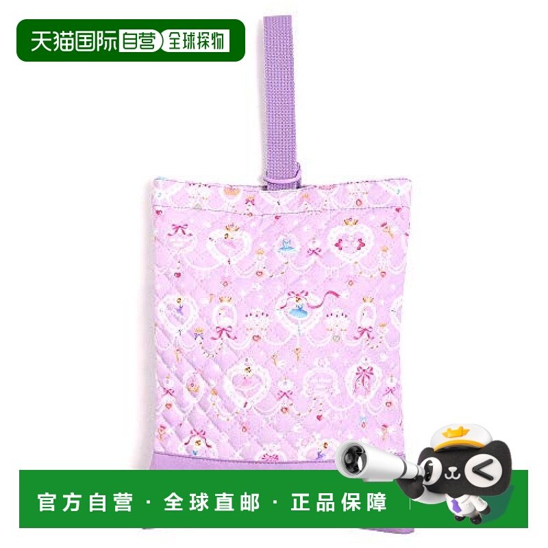 【日本直邮】Colorful Candy Style 鞋袋芭蕾舞者花边薰衣草N3238