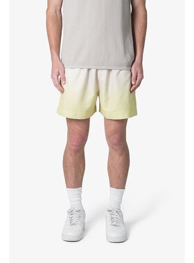 美国直邮mnml 渐变色夏季短裤 - 浅黄色直筒裤日常休闲舒适
