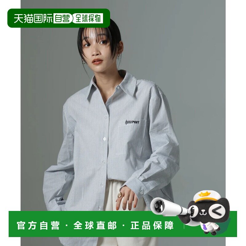 日本直邮NANO universe 亚历克斯中性衬衫 图案一