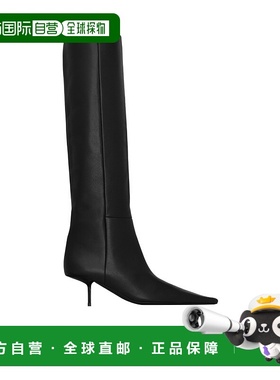 1h可退 香港直邮Saint Laurent 尖头长筒靴 860596AADF0