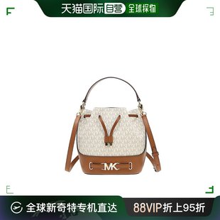 香港直邮Michael Kors REED中号PVC印花女士手提斜挎水桶包35S3G6