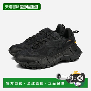 日本直邮Reebok ZIG KINETICA 2.5 EDGE 女士低帮运动鞋(黑色)(