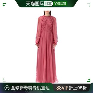 Alberta Ferretti 女士 043601 香港直邮潮奢 有机雪纺长款 连衣裙