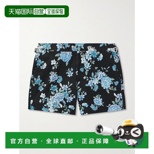 1h可退 香港直邮Tom Ford 汤姆 福特 男士 Hendrix 修身短款印花