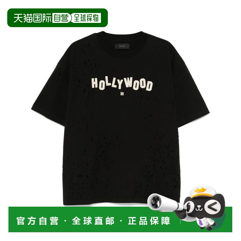 香港直邮AMIRI/HOLLYWOOD SHOTGUN T男士T恤 【付后1h可退】