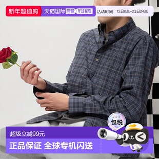 日本直邮Uniqlo 无 格纹纽扣衬衫 [无] 480651优衣库上衣