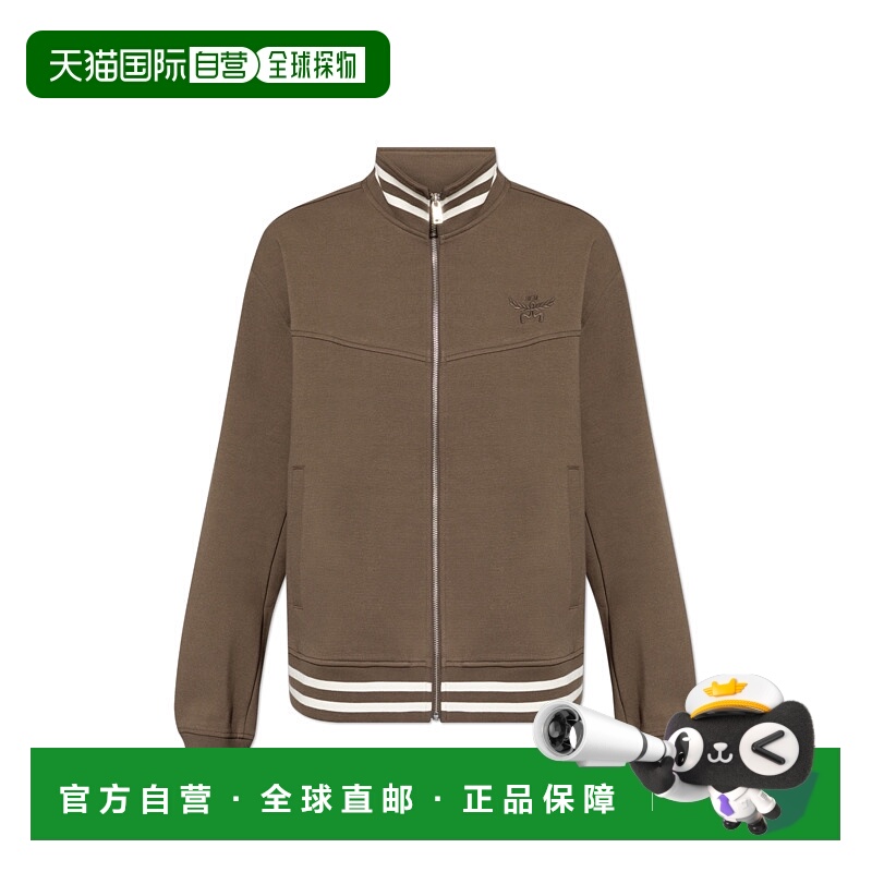 欧洲直邮mcm 男士 帽衫运动夹克衫