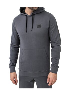 EA7 Emporio Armani 徽标连帽卫衣 6LPM44PJ05Z