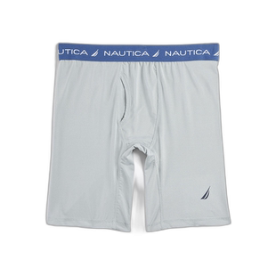 自营 Nautica 男式纯色高性能内裤 - 黑色扭纹毛衣 美国奥莱直发