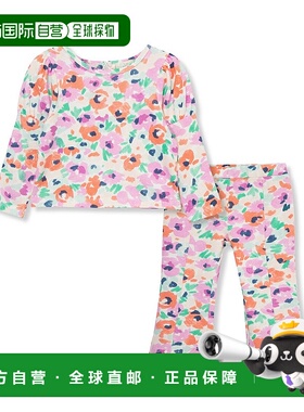 自营 Peek Kids Wispy Floral Print Pant Set - multi 美国奥莱