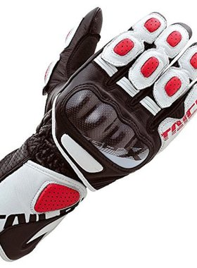 日本直邮Rs-Taichi GP-WRX 皮革赛车手套 白色/红色 M NXT053