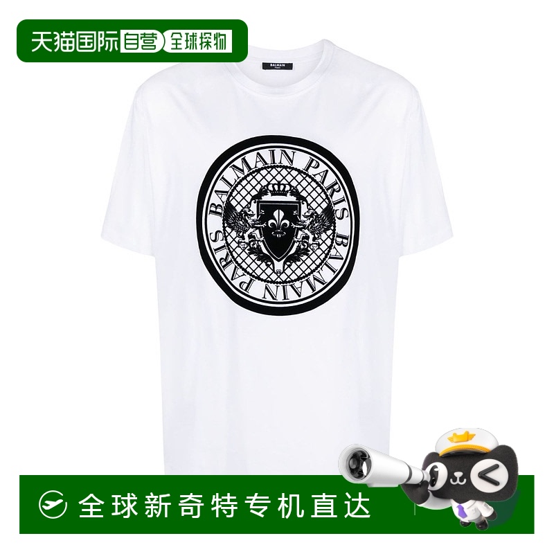 1h可退 欧洲直邮BALMAIN 男士T恤CH1EG000BB17GAB短袖
