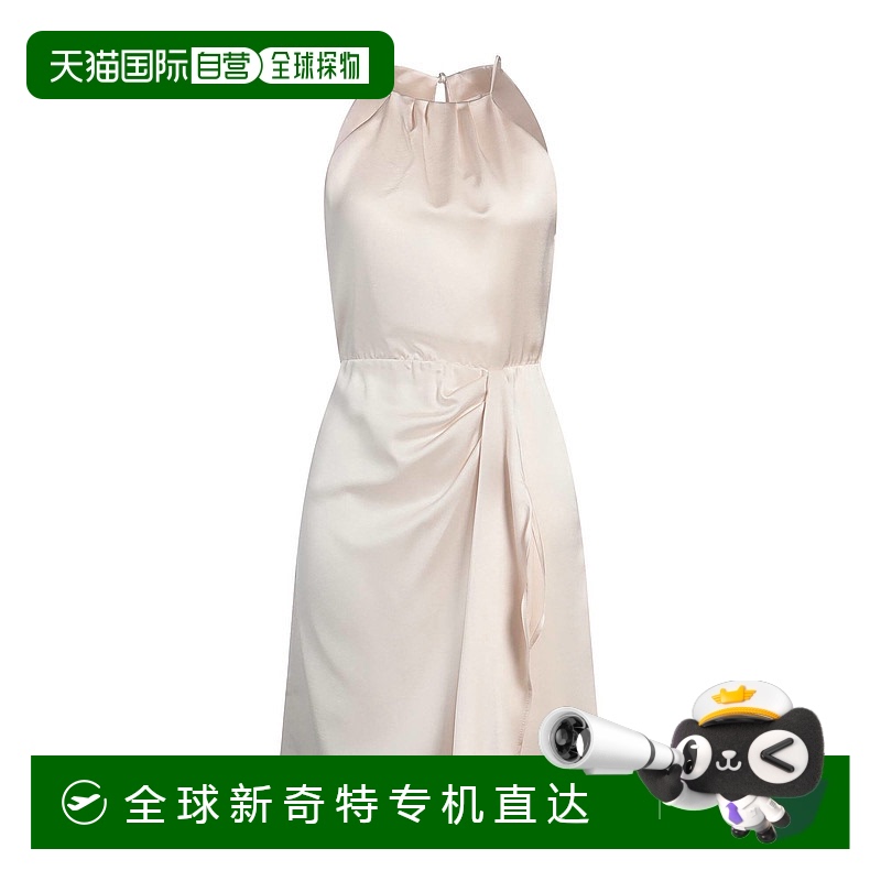 1h可退 香港直邮潮奢 Pinko 品高 女士 短款连衣裙 pink粉色 舒适