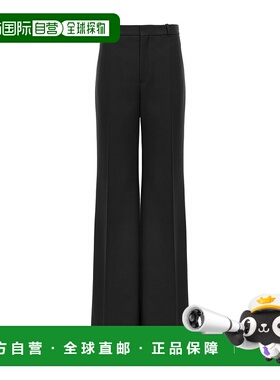 香港直邮Chloe 喇叭羊毛休闲裤 CH25SPA06299喇叭裤西装裤