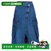 blue蓝色 1h可退 舒适时 女士 牛仔半身裙 香港直邮J.W. Anderson