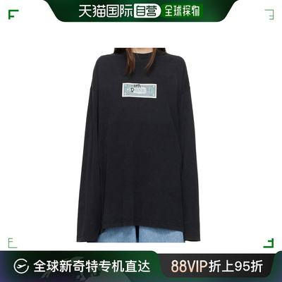 香港直邮VETEMENTS 女士衬衫 UE54LS100BWASHEDBLACK