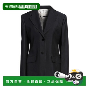 吉尔 桑达 女士 1h可退 外套 Sander 西装 blue蓝色 香港直邮Jil