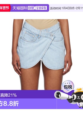 香港直邮Coperni 裹身牛仔短裙 COPJ24248