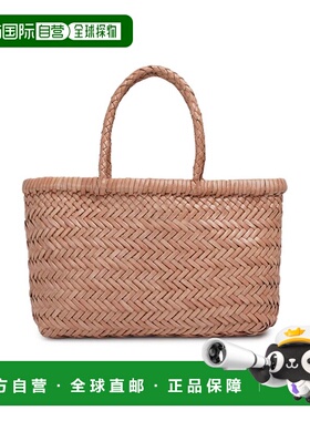 韩国直邮DRAGON DIFFUSION MINI FLAT GORA手工编织菜篮子包 8809