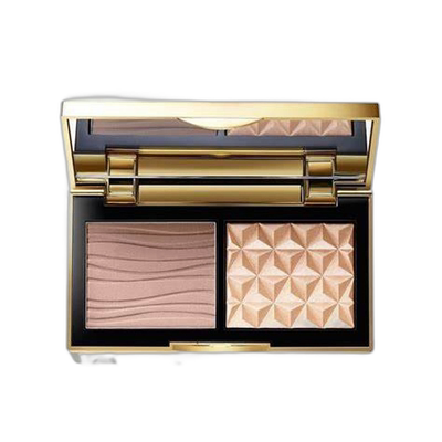 香港直邮MAC魅可小金盘高光修容双色盘鼻影阴影易晕染7g正品