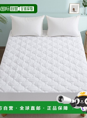 自营puredownDown Alternative Mattress Pad - white 美国奥莱直