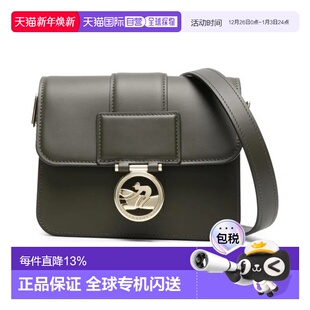 金色Logo标牌翻盖磁扣主夹 TROT 香港直邮LONGCHAMP珑骧 女士BOX