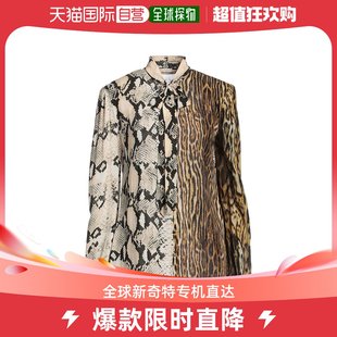 女士Blouses 香港直邮潮奢 Cavalli Roberto 花纹衬衫