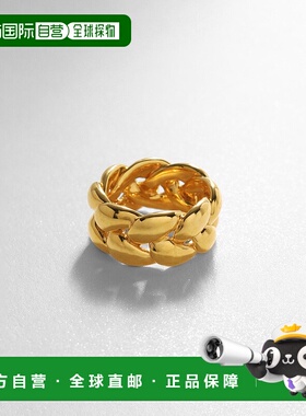 1h可退 日本直邮COCOSHNIK 女士 编织图案永恒戒指 7676116699990