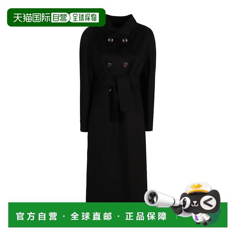 香港直邮VALENTINO 女士大衣 BCA7K56JA0NO AW2025 黑色