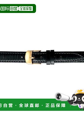 日本直邮BKME053AF BAMBI SCOTCHGARD 黑色压纹牛皮表带