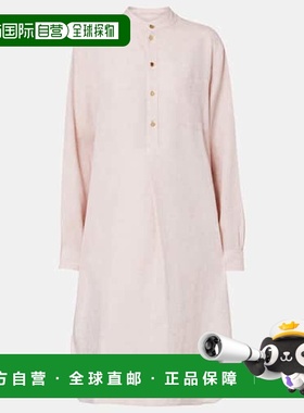 1h可退 香港直邮Loro Piana 诺悠翩雅 女士 Catlin 亚麻长衫