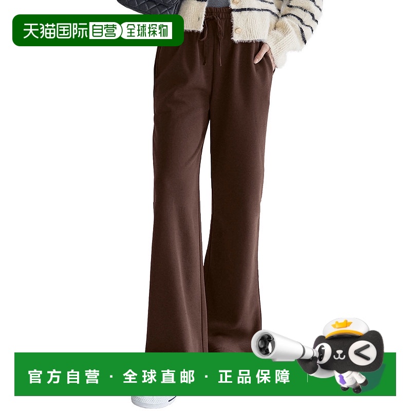 【日本直邮】KOBE LETTUCE 女士 直筒裤运动休闲百搭舒适外穿