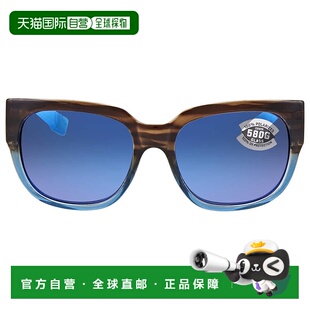 自营Costa Del Mar WATERWOMAN Blue Mirror Polarized Glass Lad
