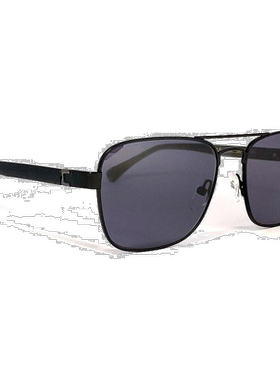 自营 Bruno Magli 黑色鞋底太阳镜 - 黑色 美国奥莱直发