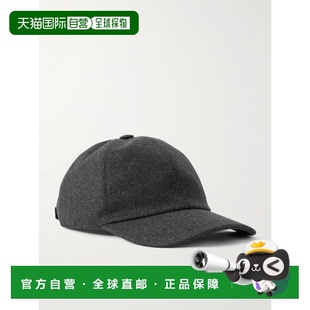 Logo刺绣羊毛棒球帽 1h可退 男士 布里奥尼 O491O 香港直邮Brioni