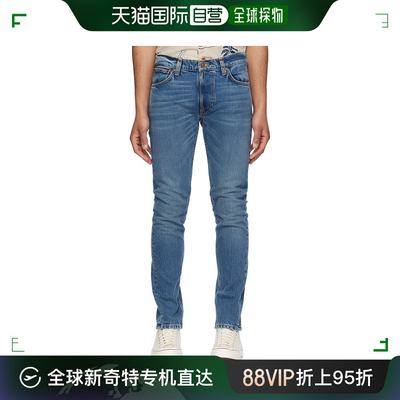 香港直邮潮奢 Nudie Jeans 男士 蓝色 Lean Dean 牛仔裤 114499