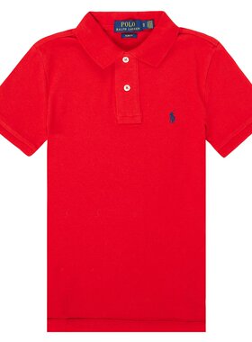 Polo Ralph Lauren 拉夫劳伦 男孩 FRANCHI 短袖polo衫 红色