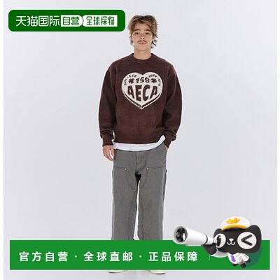 韩国直邮AECA WHITE 公用男针织AWCMFWBDKNISO005G3NA长袖毛衣
