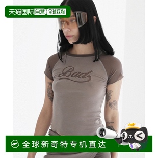 Skin Contrast Shirt 女士女装 韩国直邮BADBLOOD T恤Second