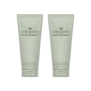 Origins悦木之源 水润保湿护手霜75mlx2 #PEACE清新