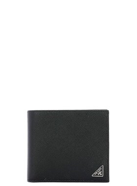 PRADA 男士钱包 2MO513QHHF0002-0 SS2025 黑色