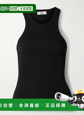 1h可退 香港直邮AGOLDE 女士 Rayne 罗纹弹力有机棉莱赛尔纤维混