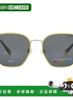 自营Polaroid Polarized Grey Square Unisex Sunglasses PLD 621
