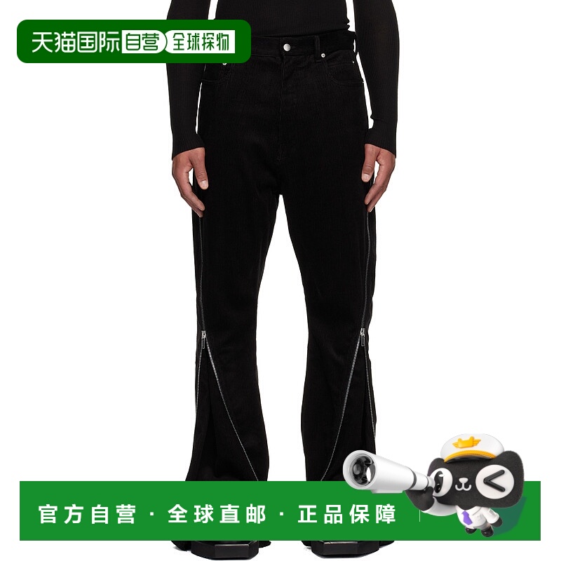 1h可退 香港直邮潮奢 rick owens 瑞克 欧文斯 男士 黑色 Concord