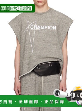 香港直邮RICK OWENS 男士T恤 CM01E1667CHMJ178 AW2025 灰色上衣