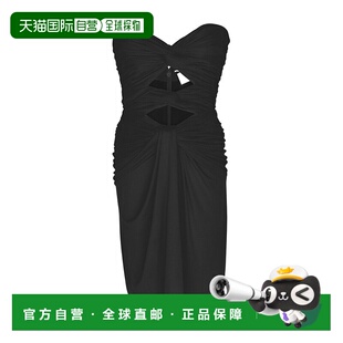 香港直邮Saint Laurent 短款镂空礼服裙 708358Y5F63抹胸连衣裙