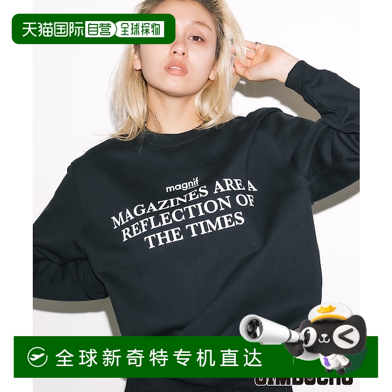 1h可退 日本直邮ROOP TOWN 神保町系列 magnif联名男女同款大号印