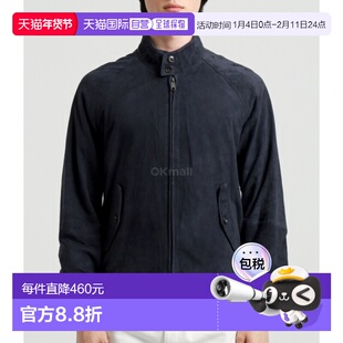 韩国直邮BARACUTA男士绒面革G9哈灵顿夹克(BRCPS0939UT2623 309)