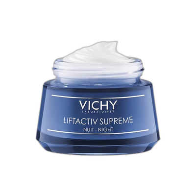 欧洲直邮薇姿活性塑颜晚霜保湿修护紧致滋润淡化细纹50ml正品