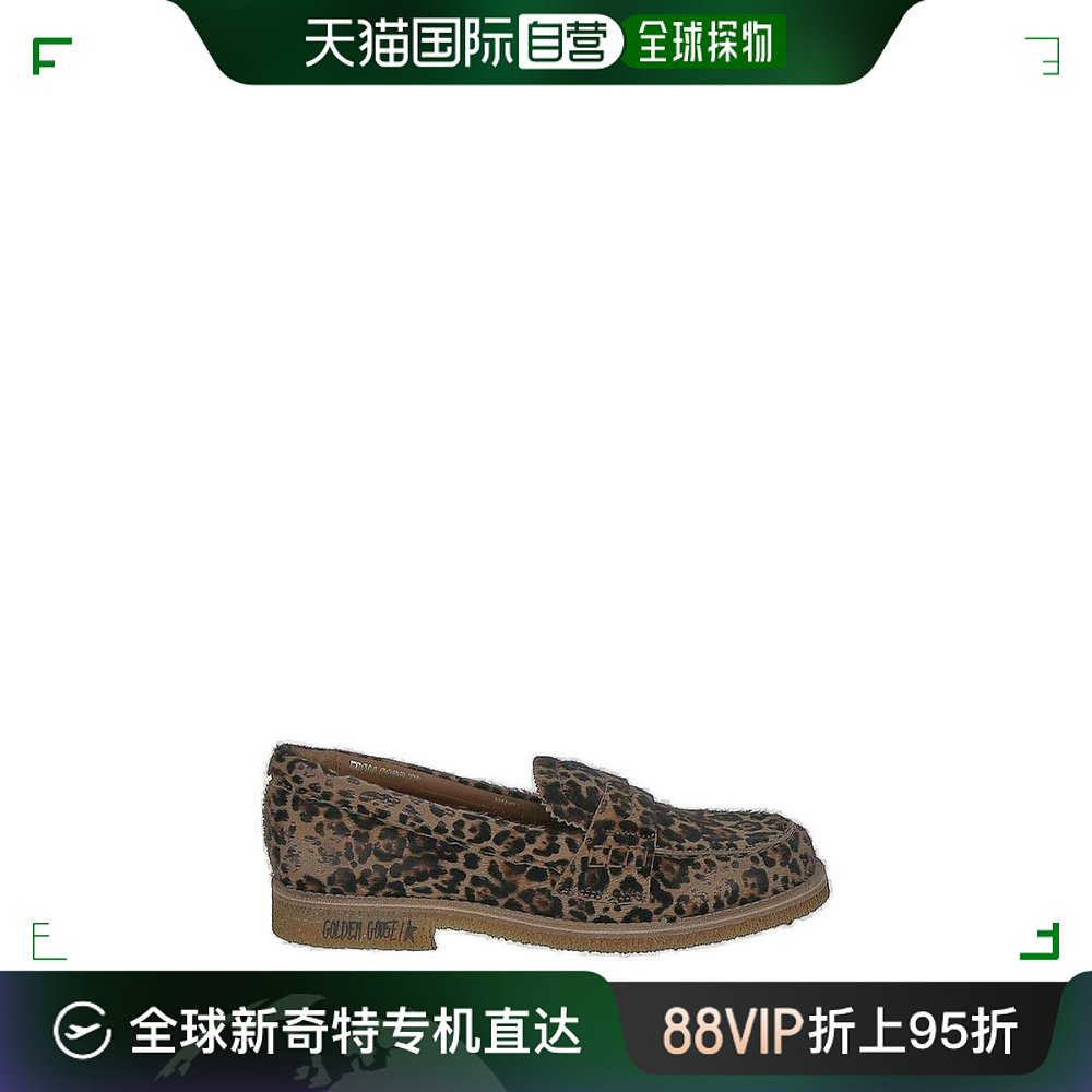 香港直邮潮奢 GOLDEN GOOSE 女士 Golden Goose Deluxe Brand 豹 女鞋 浅口单鞋 原图主图